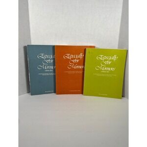 Especially For Mormons Volumes 2 3 and Unnumbered Set Stan Sharon Miller Vintage